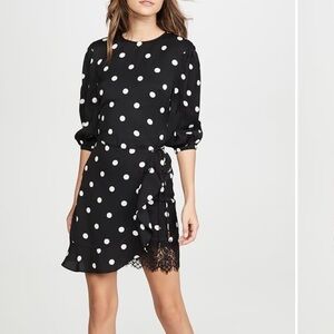 Rebecca Vallance Penelope BNW Polka Dot Mini Dress Size 0US